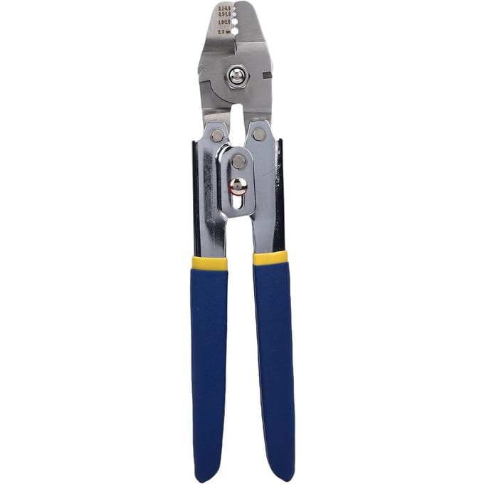 Staalkabel Krimptang met 300 stuks Aluminium Krimpkokers gray