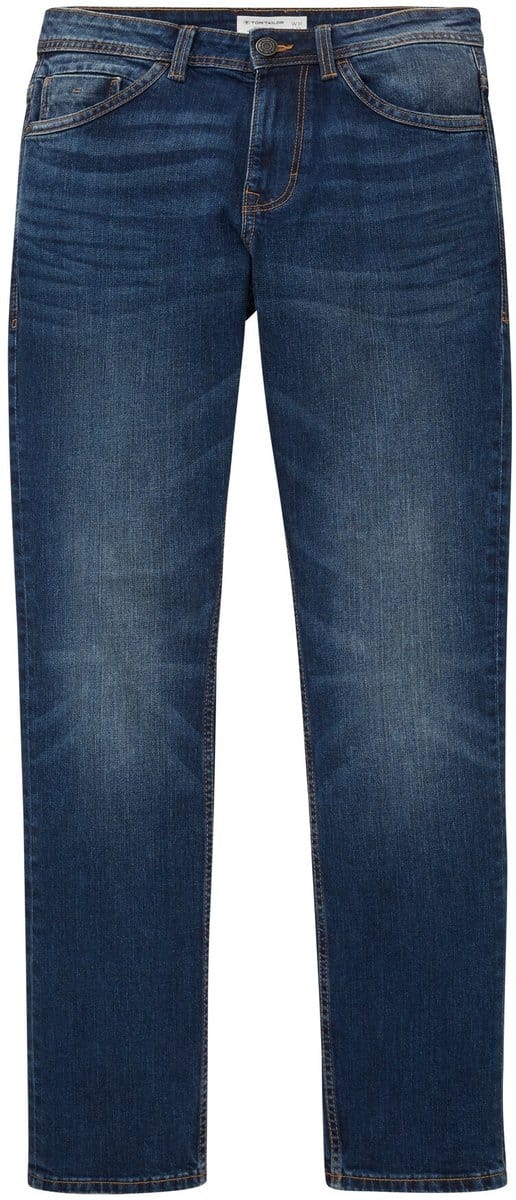 Tom Tailor - TTJOSH REGULAR SLIM-jeans - Maat 32/30 - mid stone wash denim