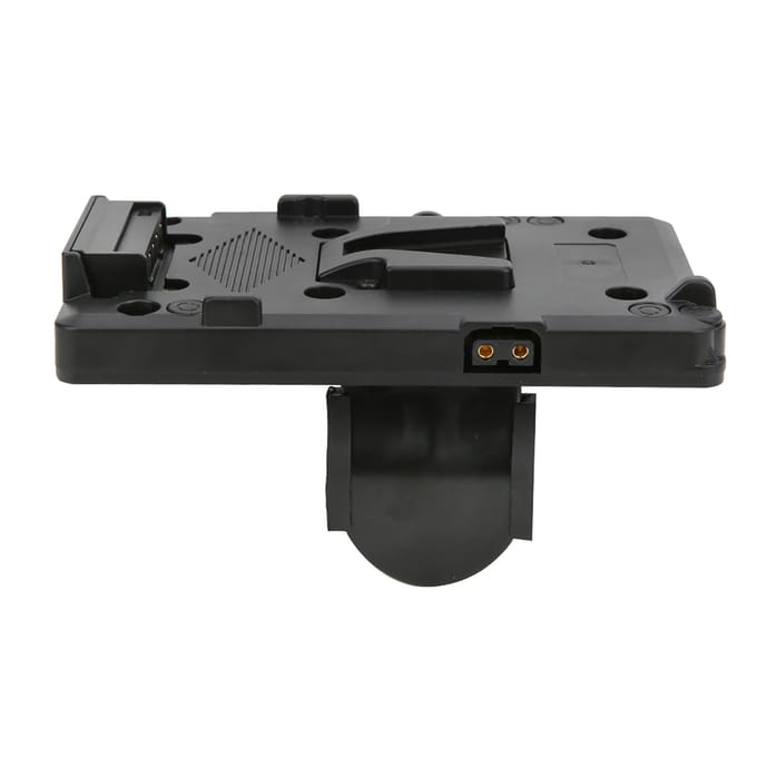V Mount V Lock Batterij Ophangplaat D TAP Stroomvoorzieningssysteem met Bevestigingsclip Beugel black