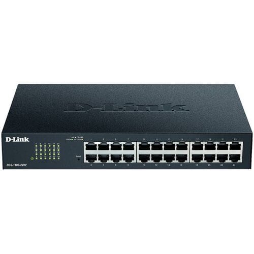 D-Link DGS-1100-24V2/E DGS-1100-24V2/E Netwerk switch RJ45 24 poorten 48 Gbit/s