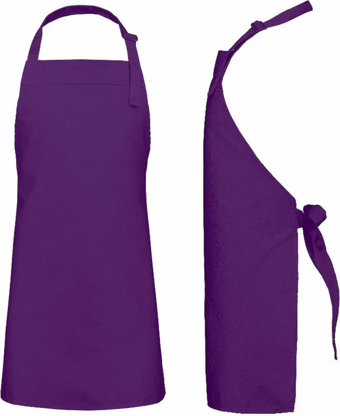 Benza Schort Kinderschort - Paars - 50 x 60 cm