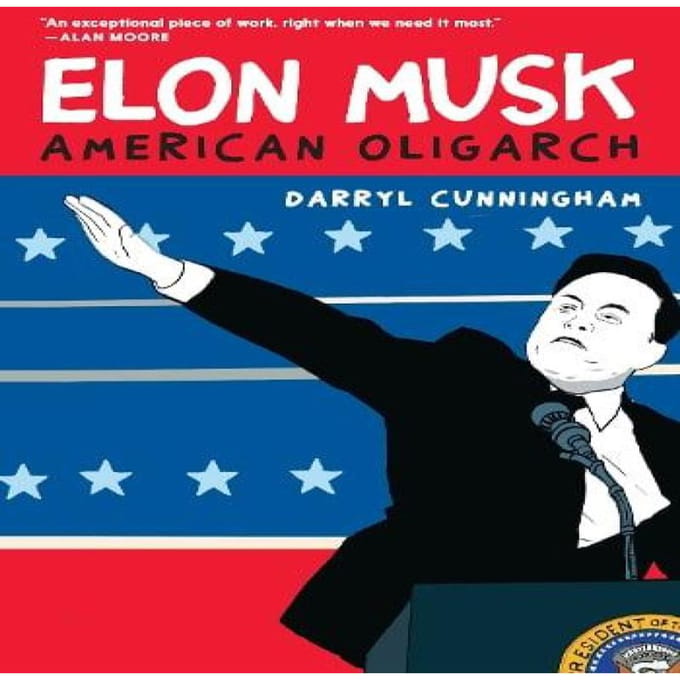 Elon Musk door Darryl Cunningham Paperback Boek 9781911710271