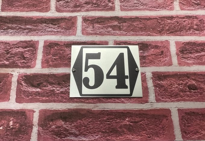 huisnummer 54 klassiek