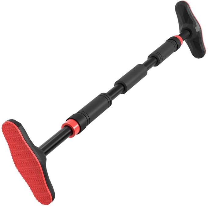 SNJY® Pull Up Bar - Optrekstang Deur - Thuis Sporten - Max 200 kg - Zwart