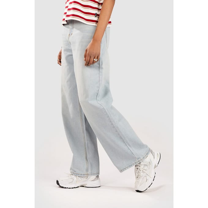 Blue Tomato Baggy Denim Jeans blauw