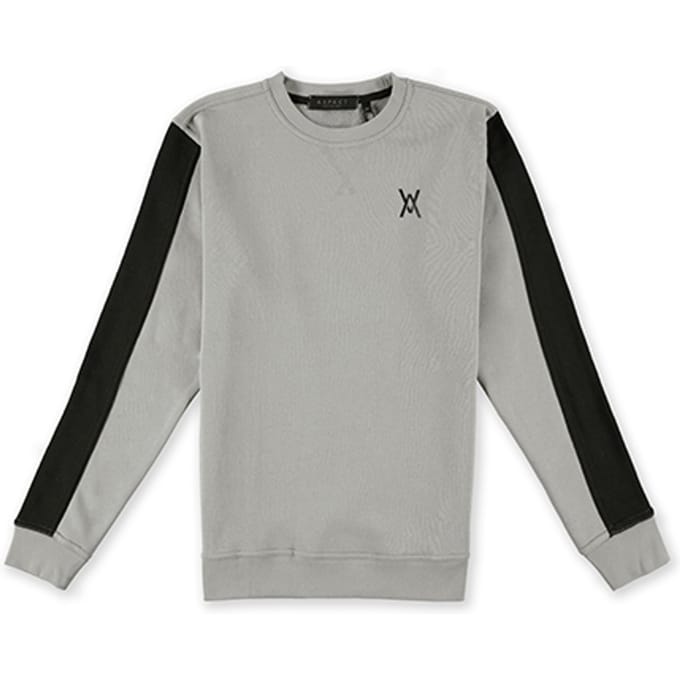 Aspact Iconic Crewneck 2.0 Grey Size: S | Sweaters Outlet | Unisex | Grijs
