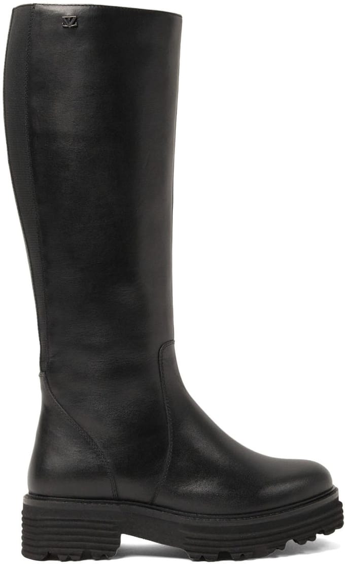 Lazamani - El Dames Laarzen Leer Black - Maat 39