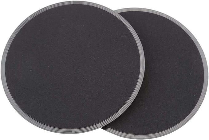 Fitness Discs - Glijders Set - Core Training - Dubbelzijdig Bruikbaar - 2 Stuks - Zwart