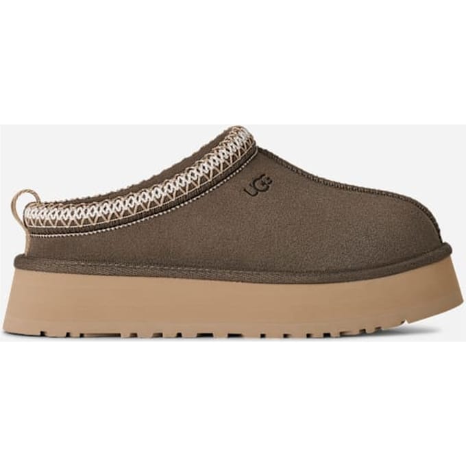 UGG Tazz Slippers en Sandalen Dames - Grijs - Maat 41 - Leer