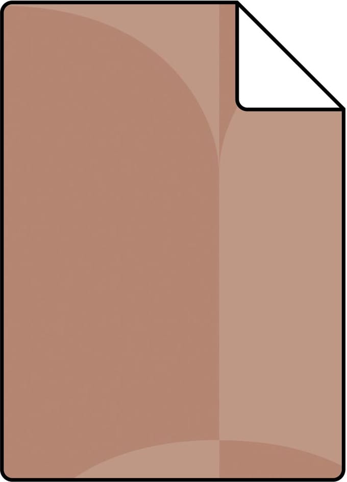 Proefstaal ESTAhome behang art deco bogen terracotta roze - 26.5 x 21 cm - 131238-S