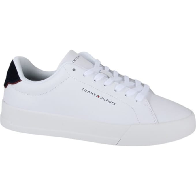 Tommy Hilfiger Tommy Hilfiger Court Core Sneakers wit Leer