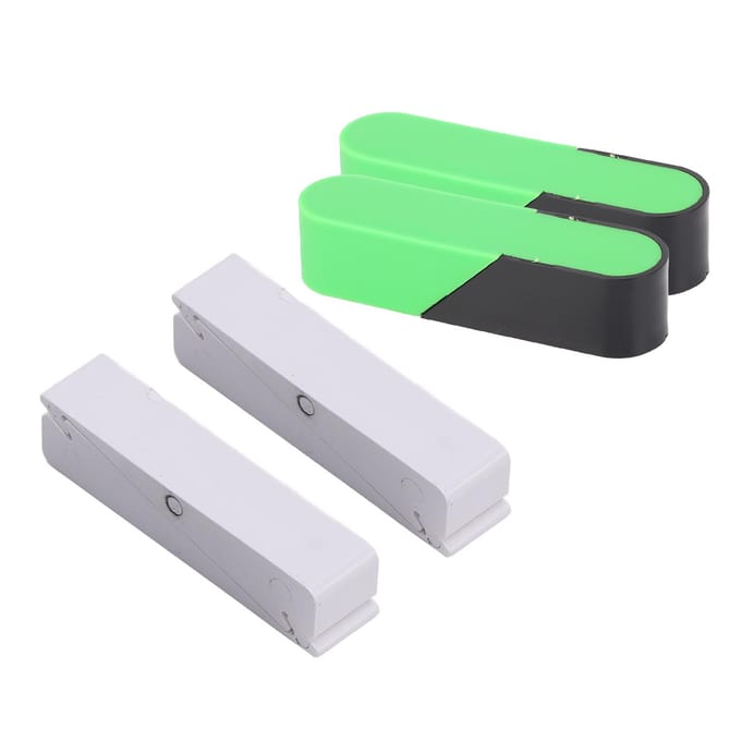 2 Set Snijhulp Dun Snijgereedschap voor Groenten Fruit Keuken Snijassistent Hakgadget green