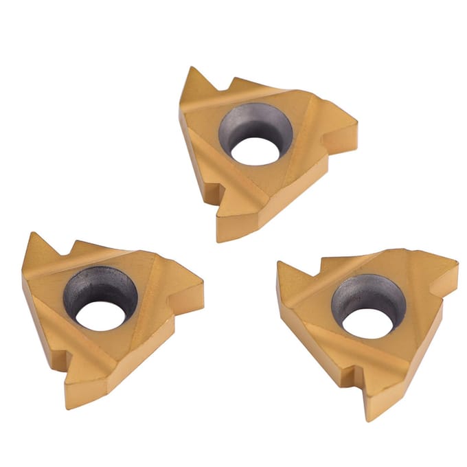10 stuks set CNC Hardmetalen Tips Inzetstukken Mes Snijder Draaibank Draaibankgereedschap met Doos