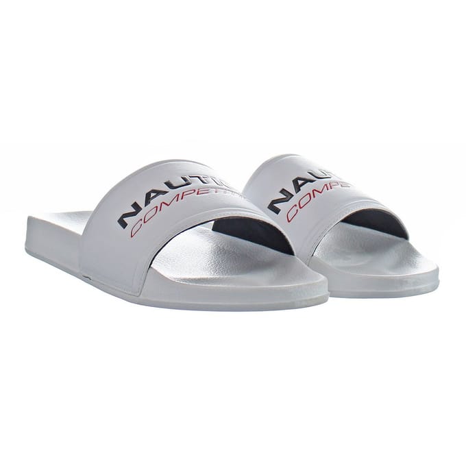 Nautica Grappo Wit Heren Slippers