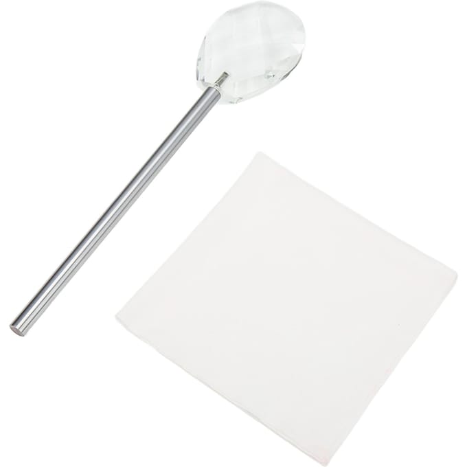 Handheld Effectenfilter Helder Lang Handvat Draagbaar Camera Glas Prisma voor Mensen Landschap white