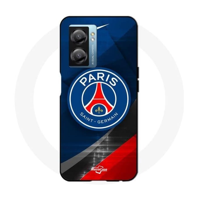 Coque Maniacase pour Realme V23 Paris saint germain football logo - noir