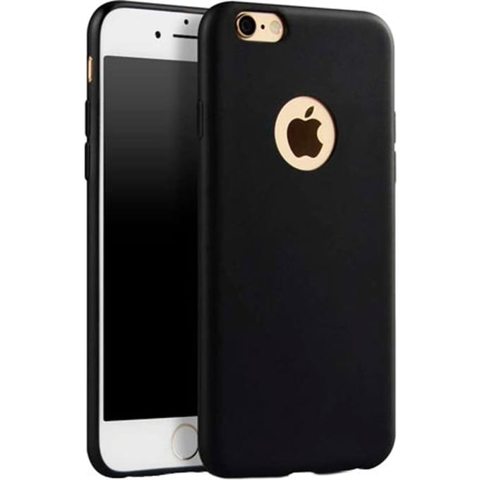 BasicPlus iPhone 8+ Cover - Zwart