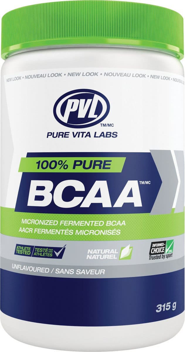 PVL 100% Pure BCAA (315g) Unflavored - Aminozuren - BCAA