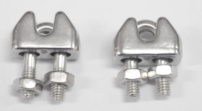Deltafix - Staaldr.klem rvs 3mm 2st