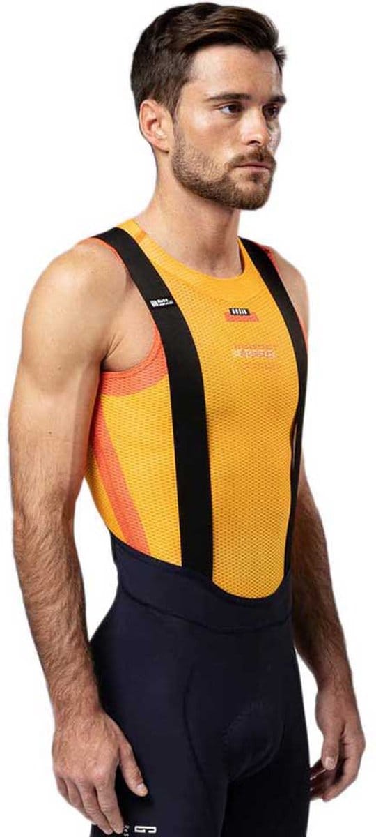 Gobik Second Skin Mouwloos Basislaag Oranje S Man