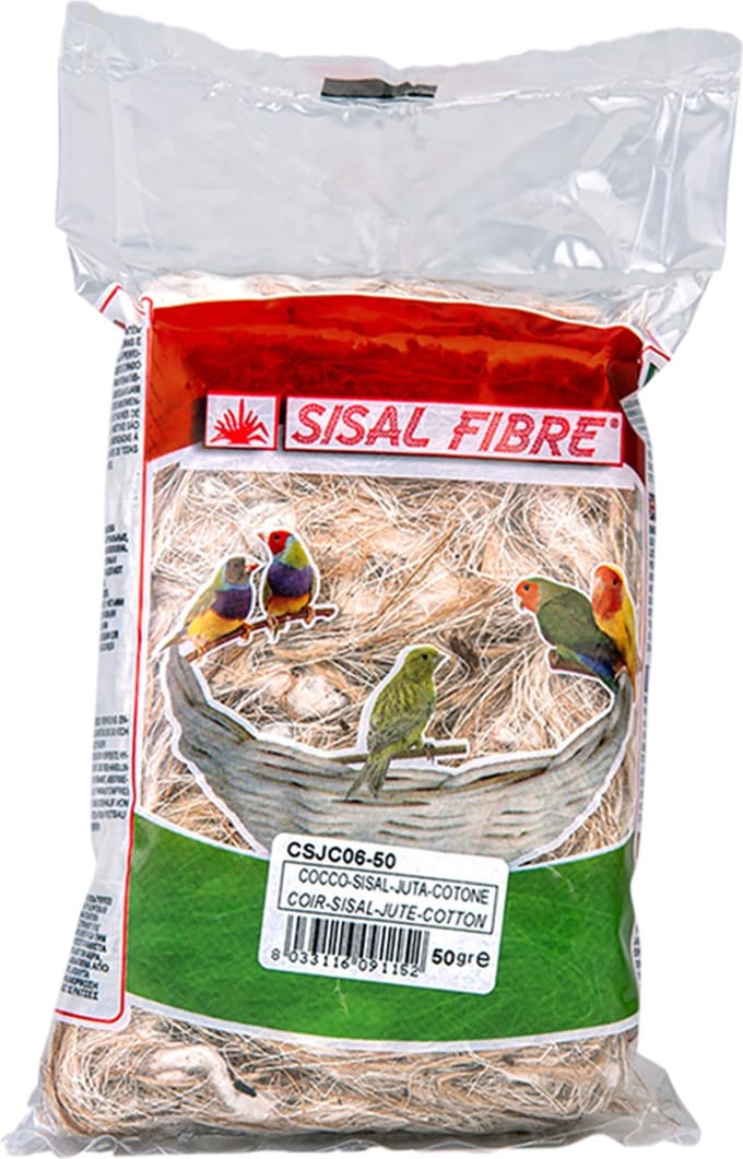 KOKOS - SISAL - JUTE - KATOEN 50 GRAM