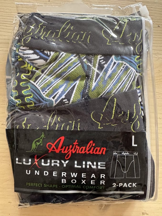 2 stuks Australian Boxershort - Neon Jungle - M