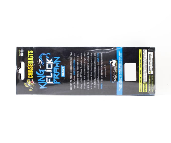 Chasebaits Flick Prawn King Heavy 180 mm 71 gram Zinkende Kunstaas 07 (6222)