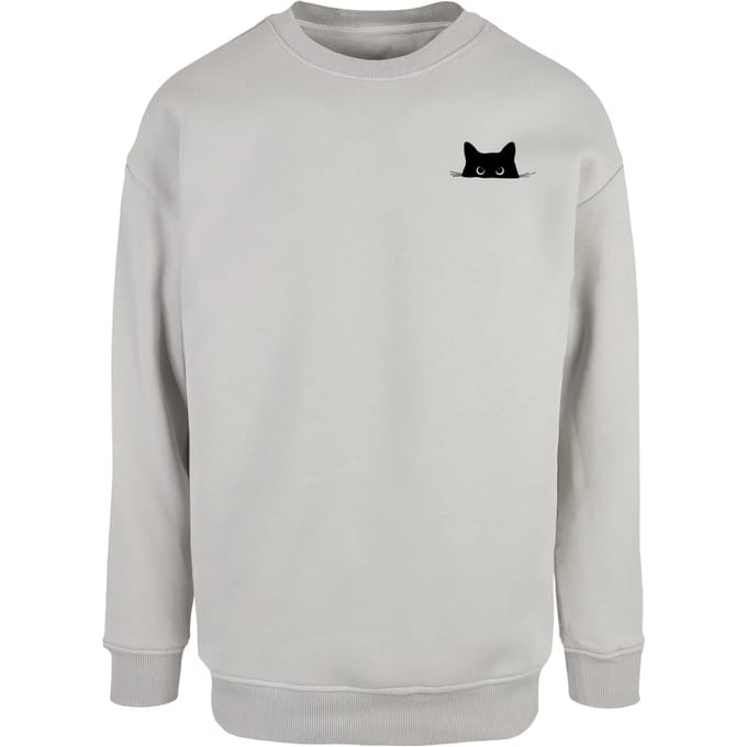 Sweatshirt Merchcode Halloween - Cat