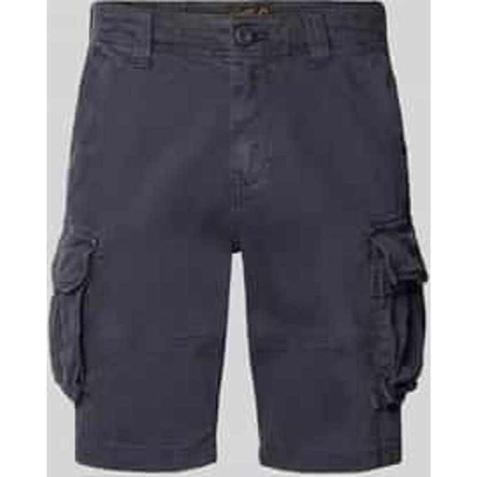 straight fit shorts met cargozakken model 'Core'