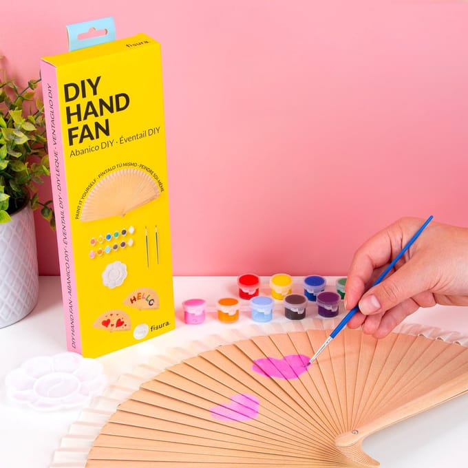 DIY houten waaier van Fisura