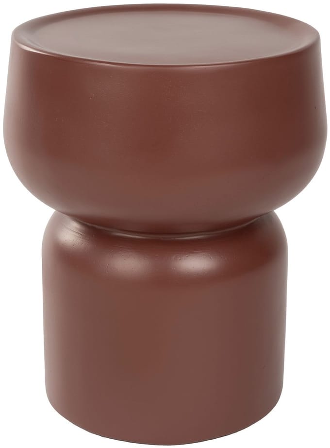 Housecraft Living Eline Bijzettafel Rond 30 cm Terracotta