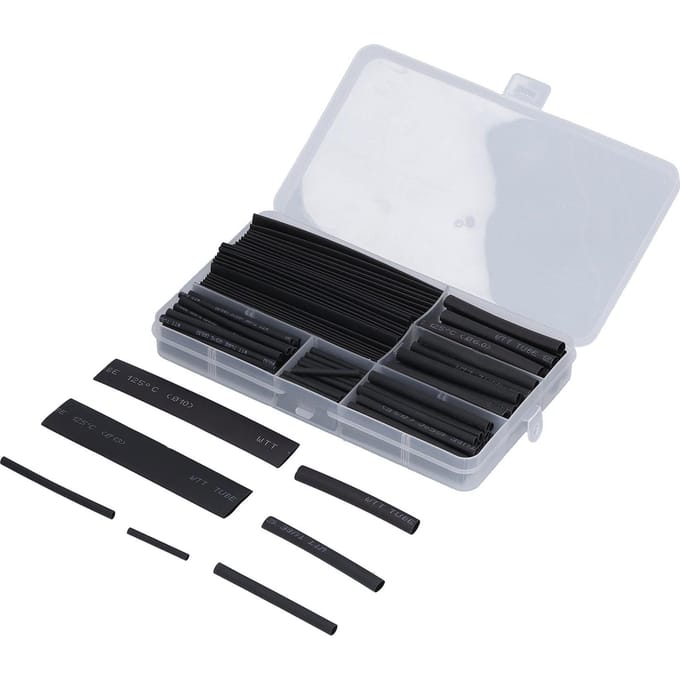 170 Stuks Krimpkous Kit Polyetheen Isolatie Elektrische Draad Wrap Assortiment Set