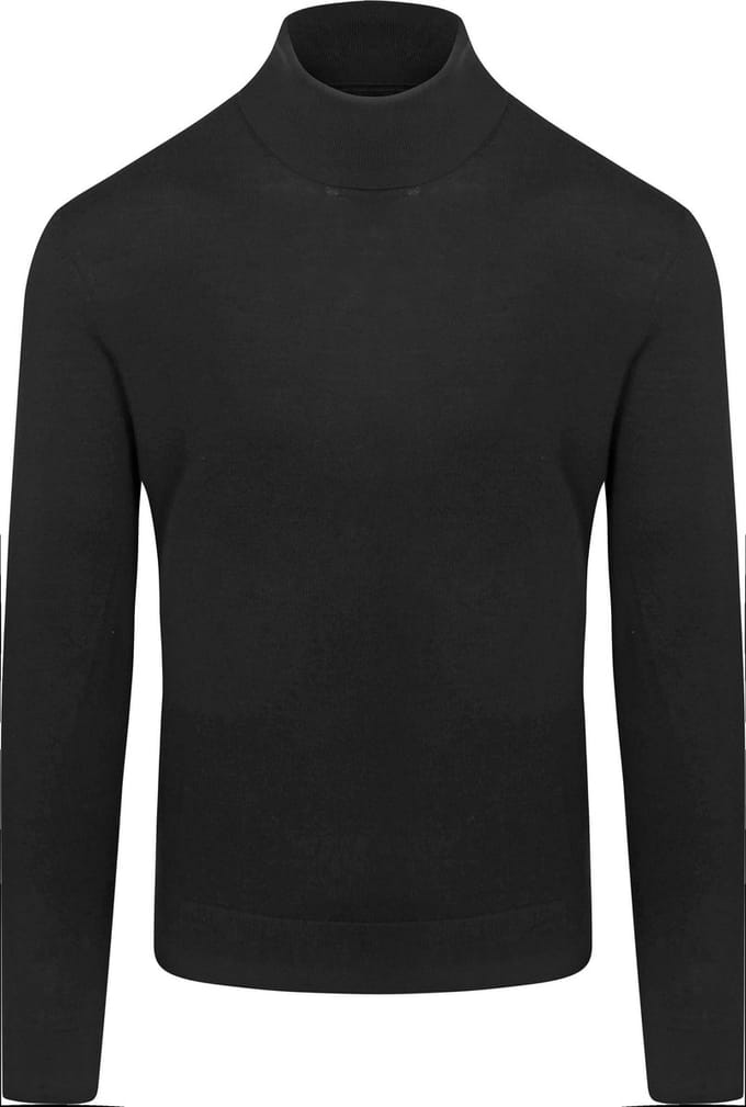 Suitable Merino Coltrui Zwart - Maat XL - Heren