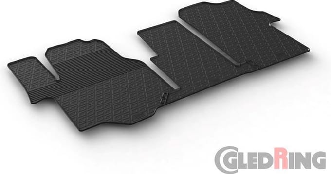Gledring Rubbermatten passend voor Volkswagen Crafter 2017- & MAN TGE 2017- (G profiel 3-delig)