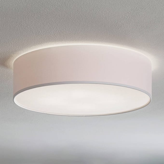 TK Lighting Plafondlamp Rondo, wit, Ø 50 cm
