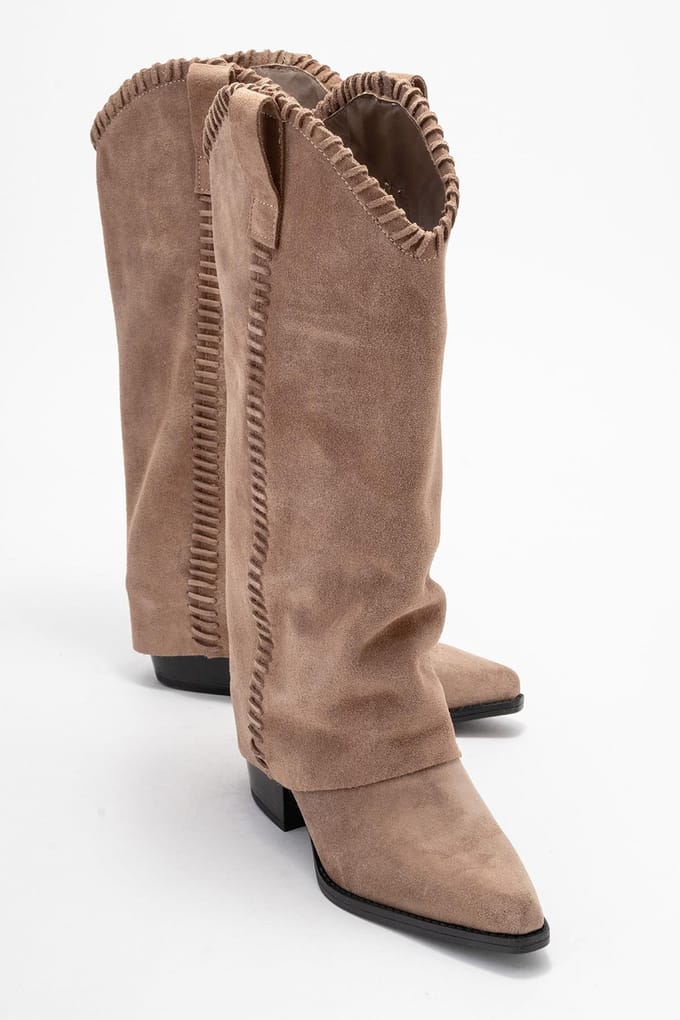 Clementina Leren Western Boot (Dames)