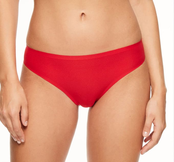 Chantelle - SoftStretch - String - One Size - Naadloos - Onzichtbaar - POPPY RED