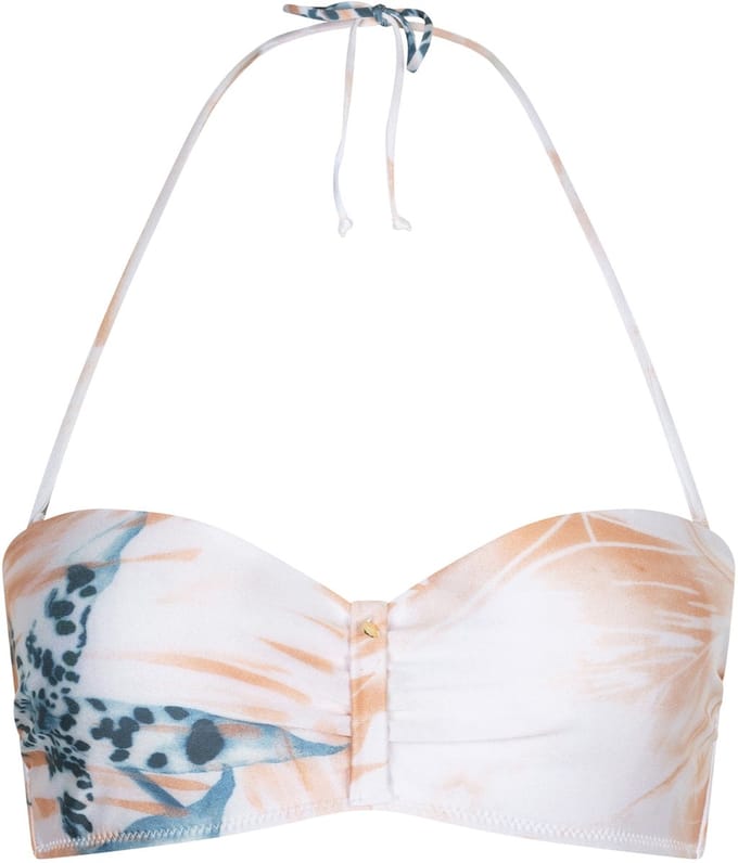 Chic by Lirette - Bandeau bikini top Contadora - Champagne - 38