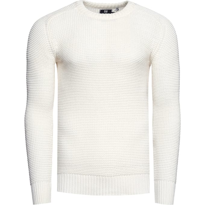 Chunky Slim Fit Trui met Ronde Hals
