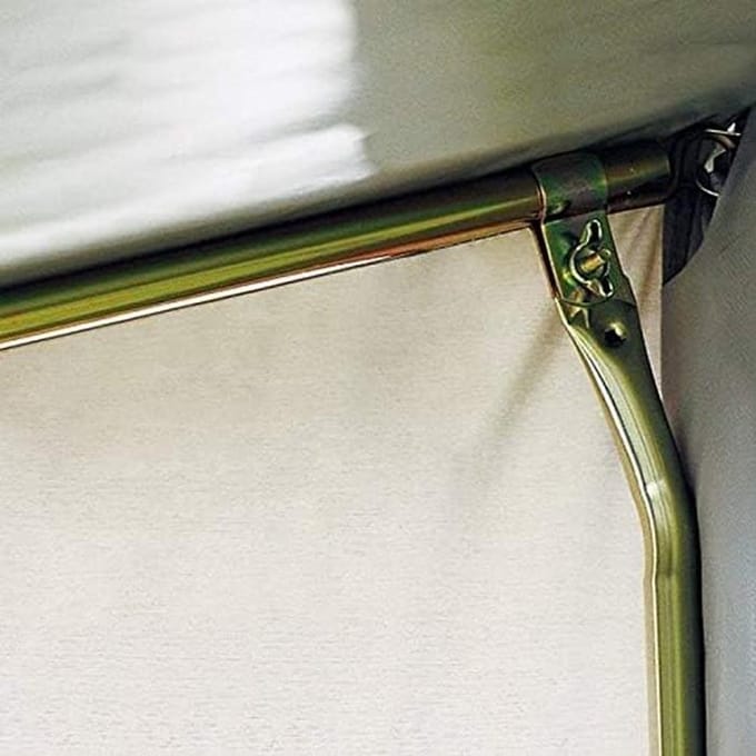 Uitschuifbare Drukstang Staal voor Voortent, Luifel en Caravan - 167-250 cm