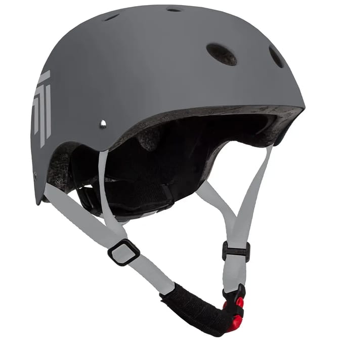 Fietshelm Kind Grijs Kinderhelm 52-56 cm Skate Step Fiets Kinderen