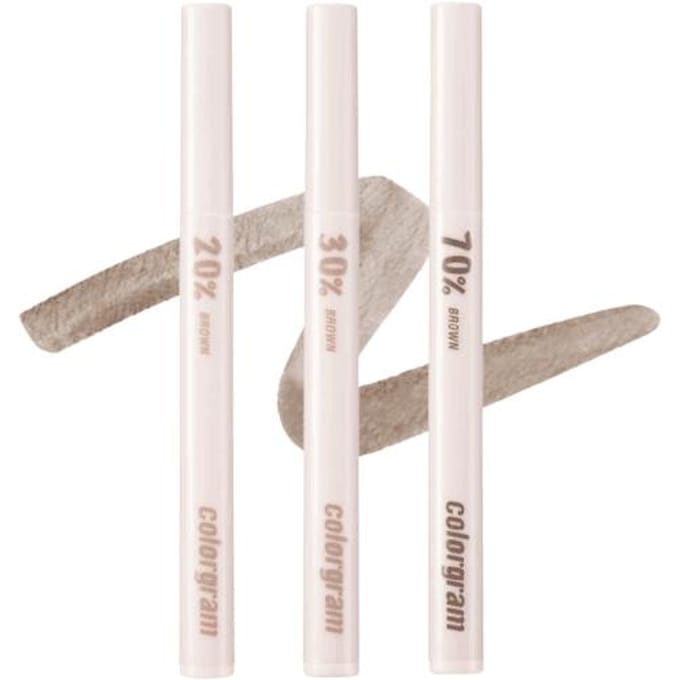 [colorgram] Shade Re-Forming Brush Liner (3 kleuren) 0,5 gram 02 30% white