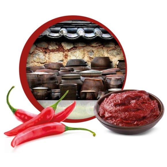 CHUNG JUNG ONE Sunchang Rundvlees Roergebakken Gochujang(Koreaanse rode chilipasta), 60g brown