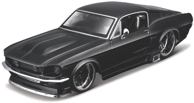 Maisto Ford Mustang - Modelauto - Schaal 1:24 - Zwart