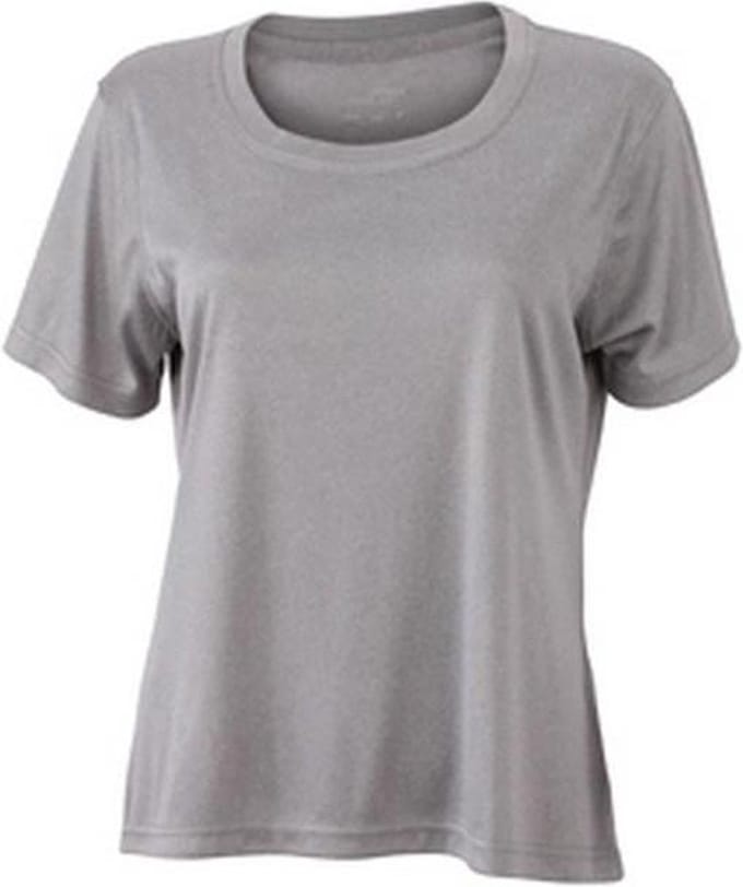 James and Nicholson Vrouwen/dames Actieve Tee (Lichtgrijs Melange)