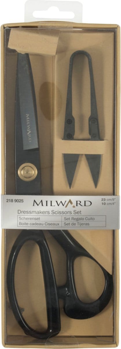 Milward Set Stoffenschaar (23cm) & Draadsnijder (10cm)