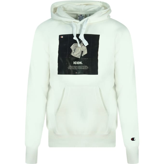 Kampioen Icon Logo Witte Hoodie