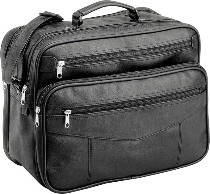 D&N Travel Line - Vliegtas 37 cm (schwarz)