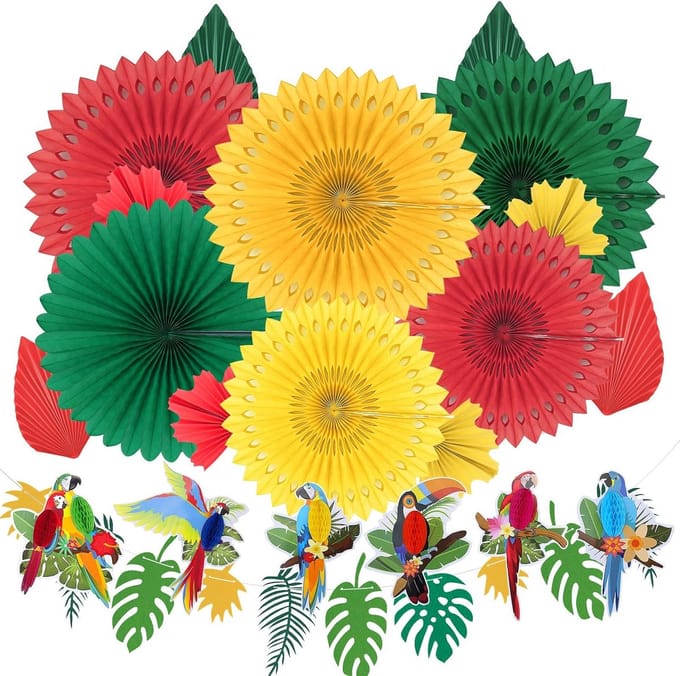 Solidchoice - Jungle Decoratie Slinger voor Feestjes en Verjaardagen