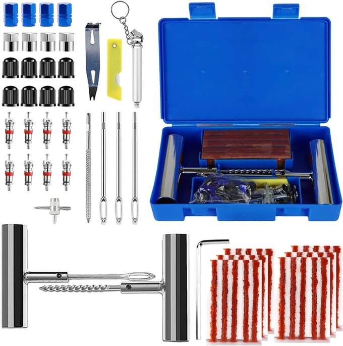 CRLYN® Proppenset - Autobanden Reparatie Set - Autobanden Pomp